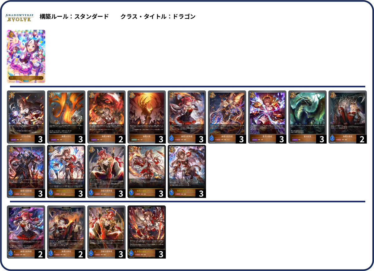 Love&Joy deck list