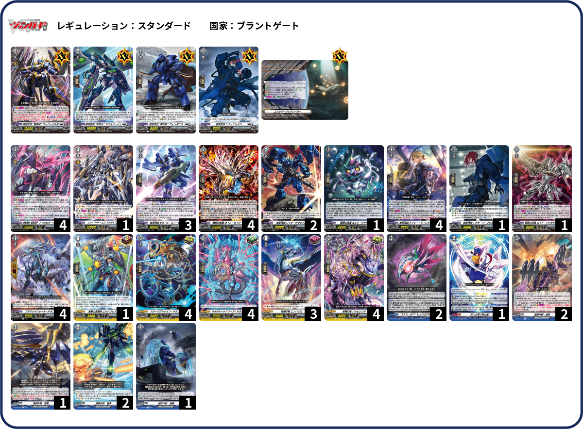 デッキコード「2BUXQ」のデッキ | DECK LOG（デッキログ）