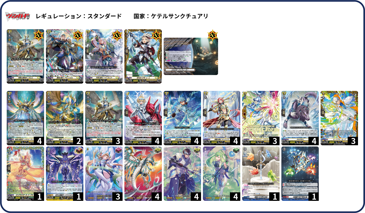 ヴァンガード レザエルデッキ ヴァンガード 奇跡の運命王レザエルヴィータ デッキパーツ
