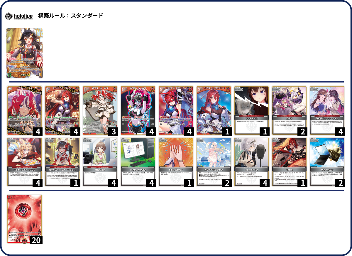 デッキコード「2D4F3」のデッキ | DECK LOG（デッキログ）