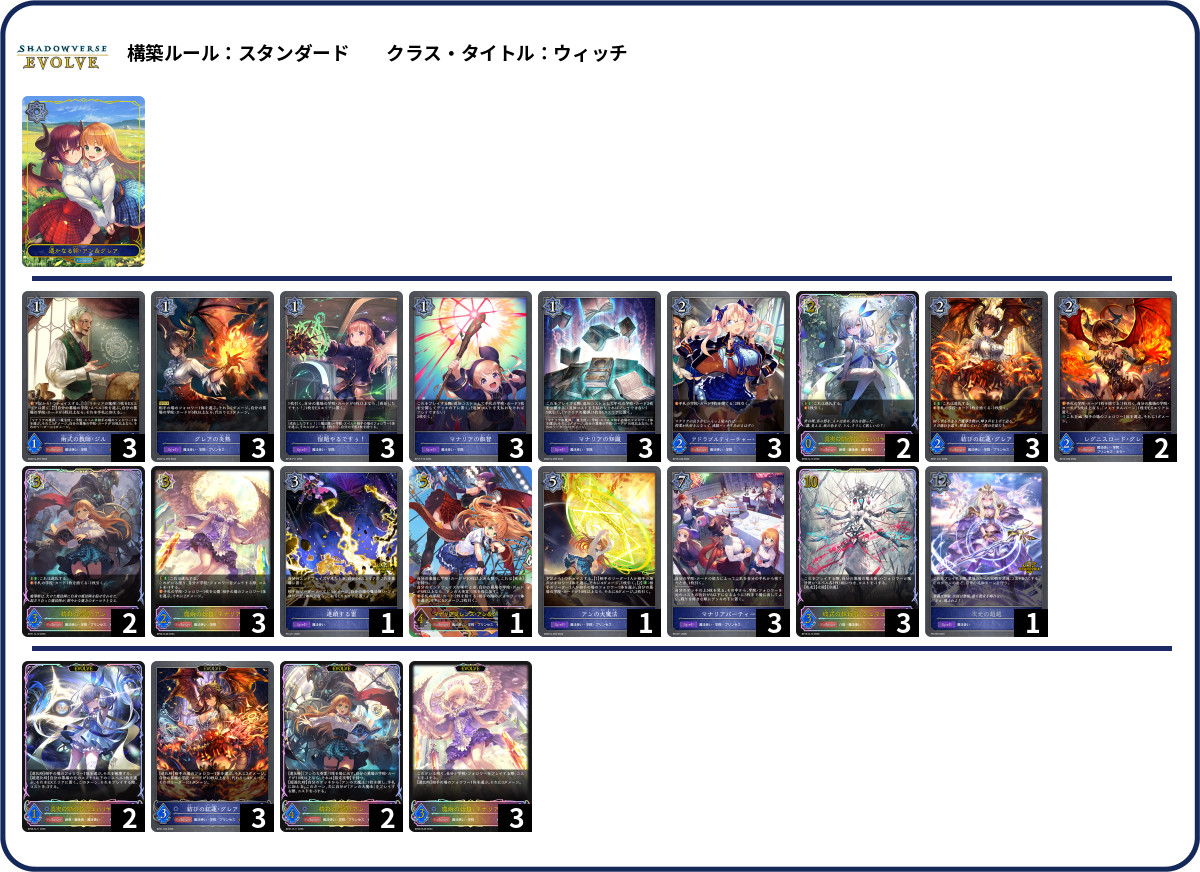 21弾学院超越② deck list