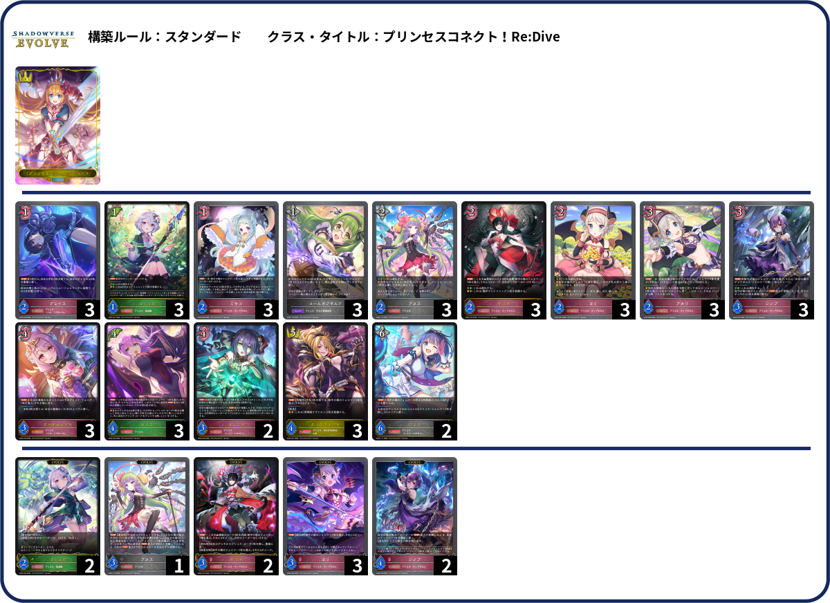 デッキコード「2E6PG」のデッキ | DECK LOG（デッキログ）