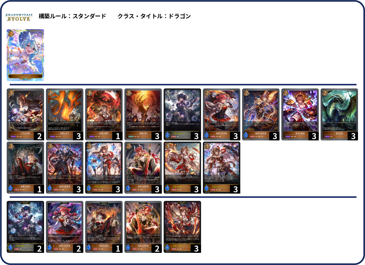 ぶべつ deck list
