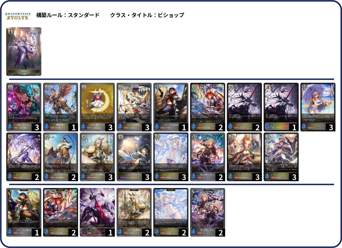 荒野 deck list