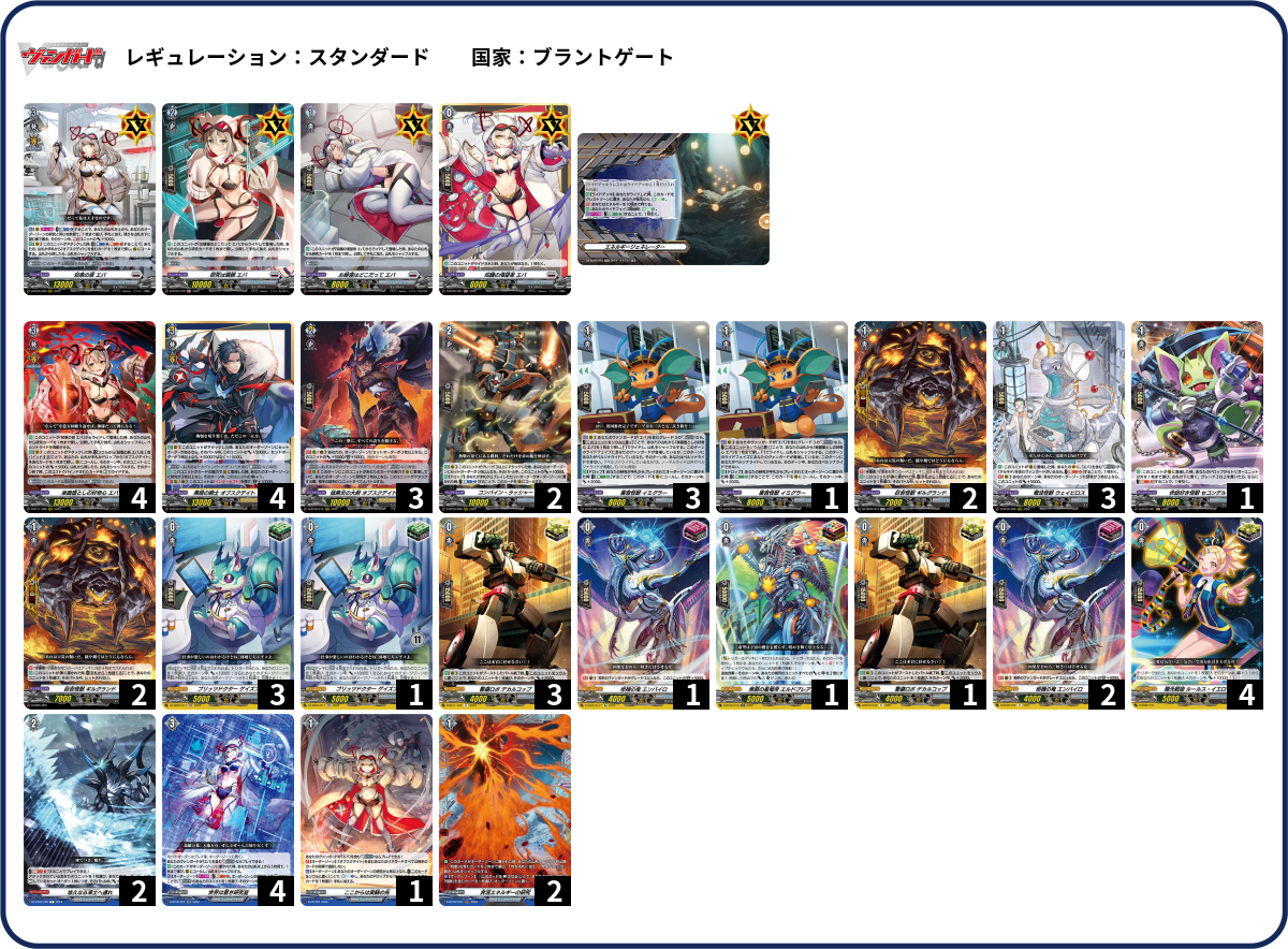 デッキコード「2K042」のデッキ | DECK LOG（デッキログ）