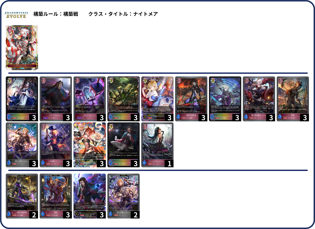 ネクチャメア list