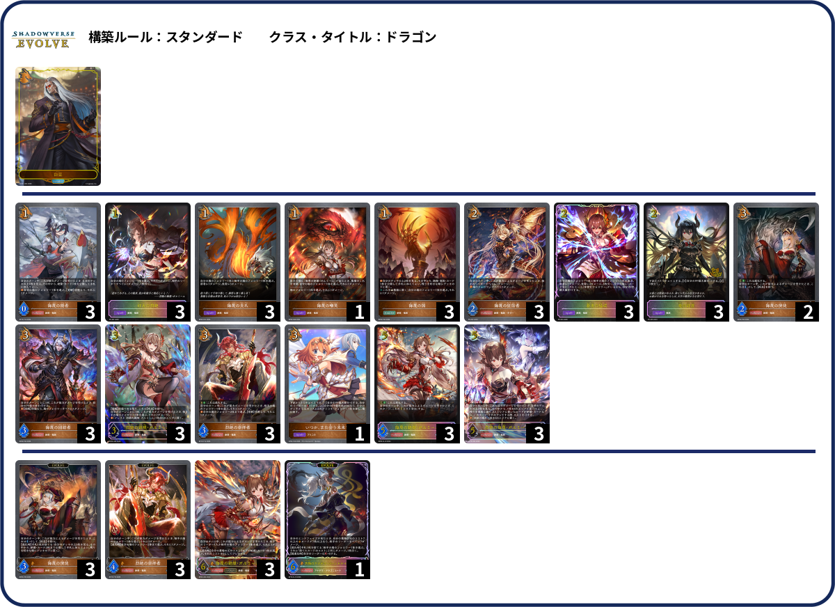 侮蔑 deck list