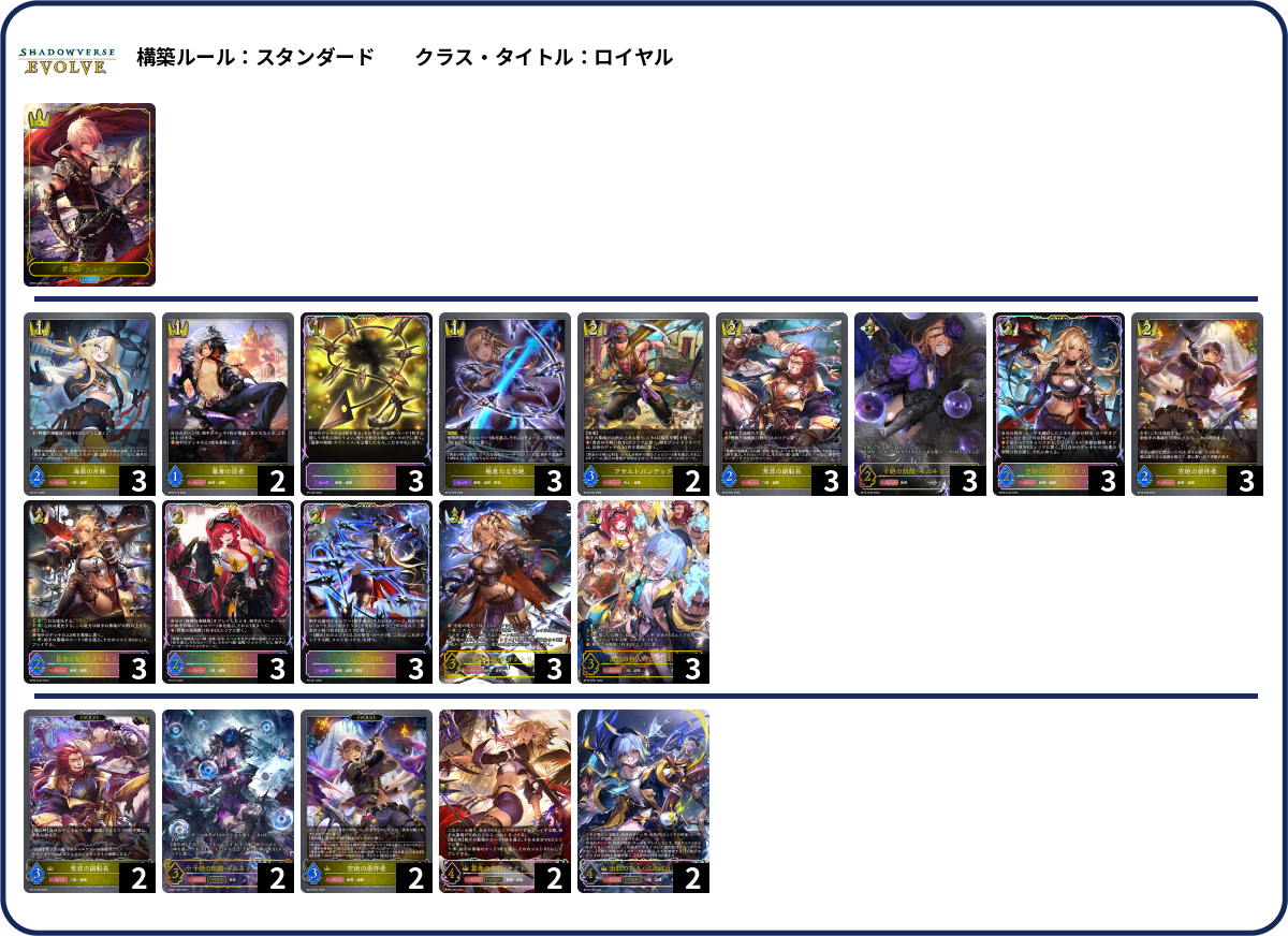 デッキコード「2NL2T」のデッキ | DECK LOG（デッキログ）