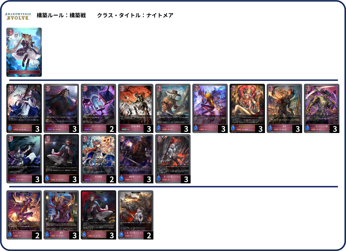 デッキコード「2QTJ9」のデッキ | DECK LOG（デッキログ）
