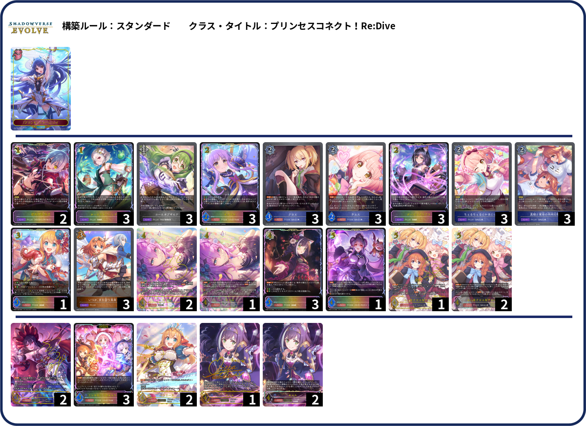 8/16 deck list