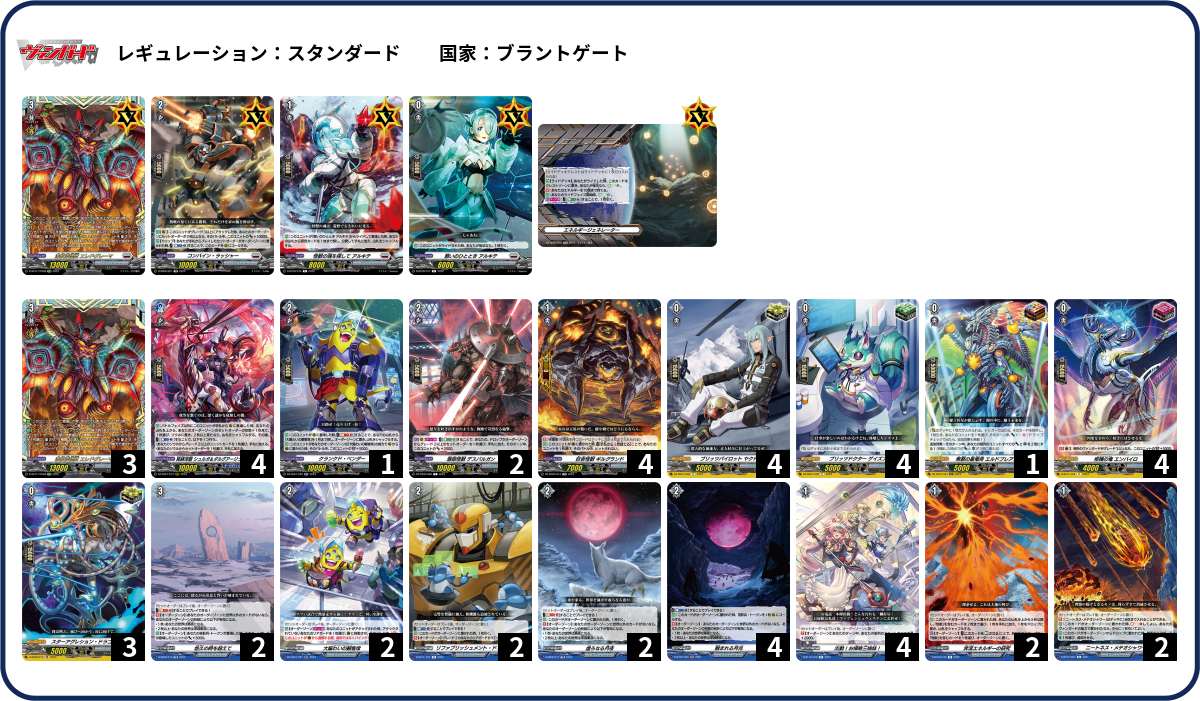 デッキコード「2SXWN」のデッキ | DECK LOG（デッキログ）