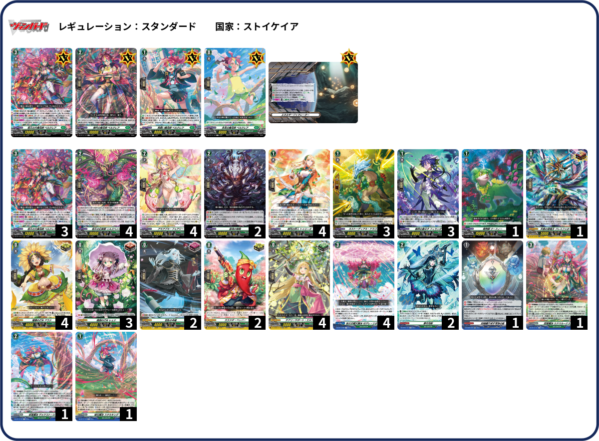 デッキコード「2X12J」のデッキ | DECK LOG（デッキログ）