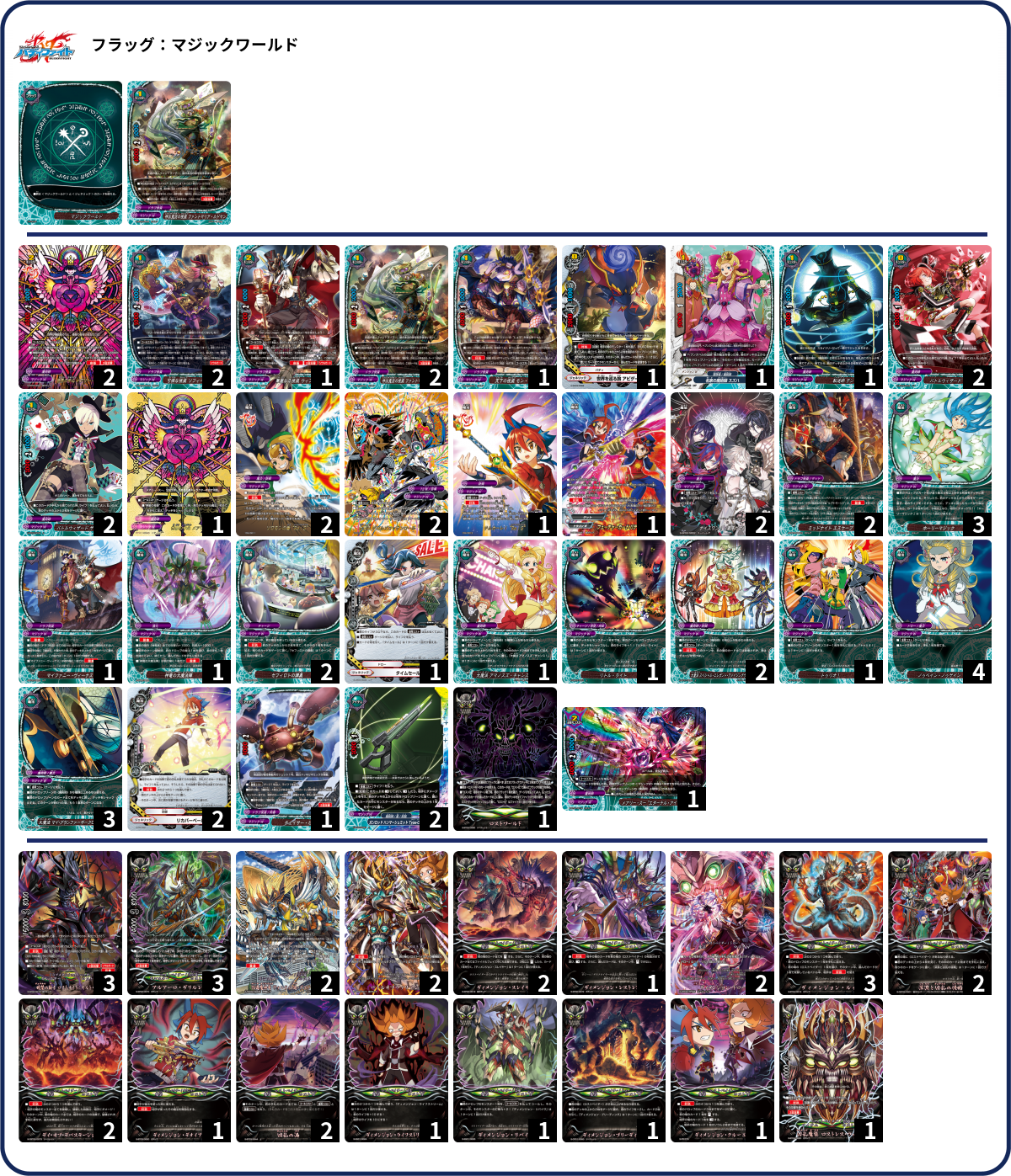デッキコード「2YQJD」のデッキ | DECK LOG（デッキログ）
