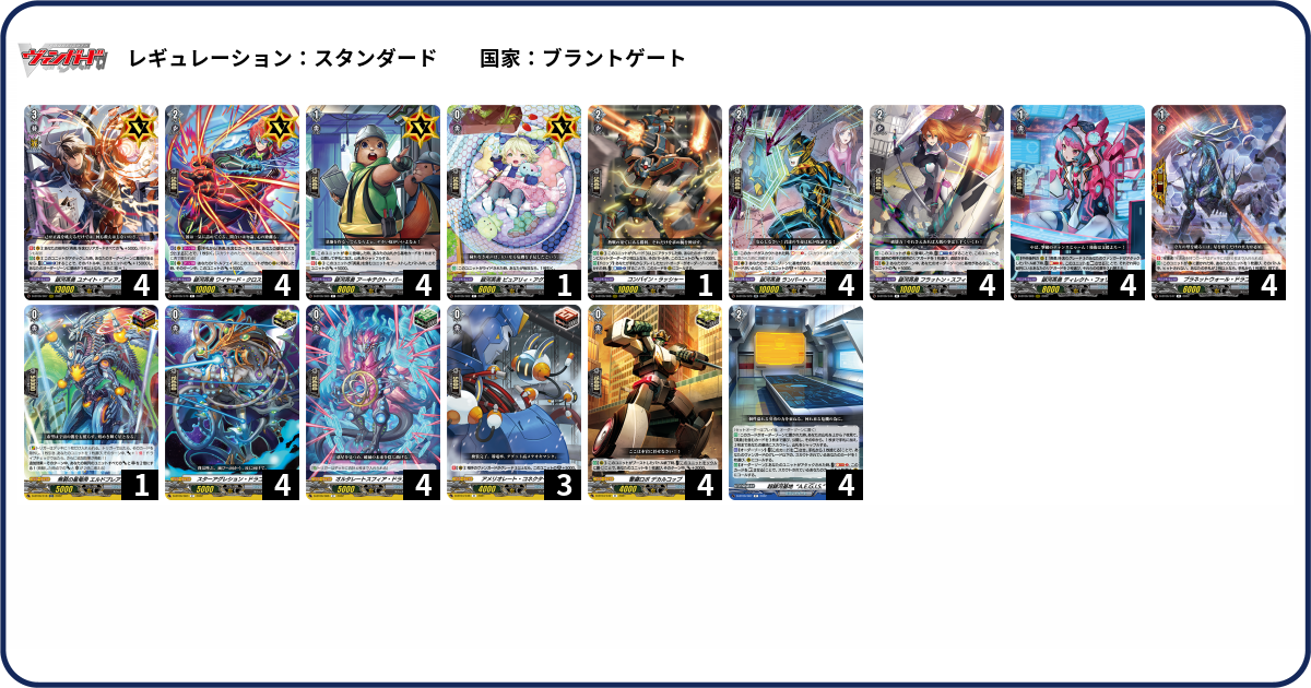 【Vスタン】 ゴルパラ デッキ 2つセット Vスタン】 ゴルパラ デッキ 2つセット （カードファイト