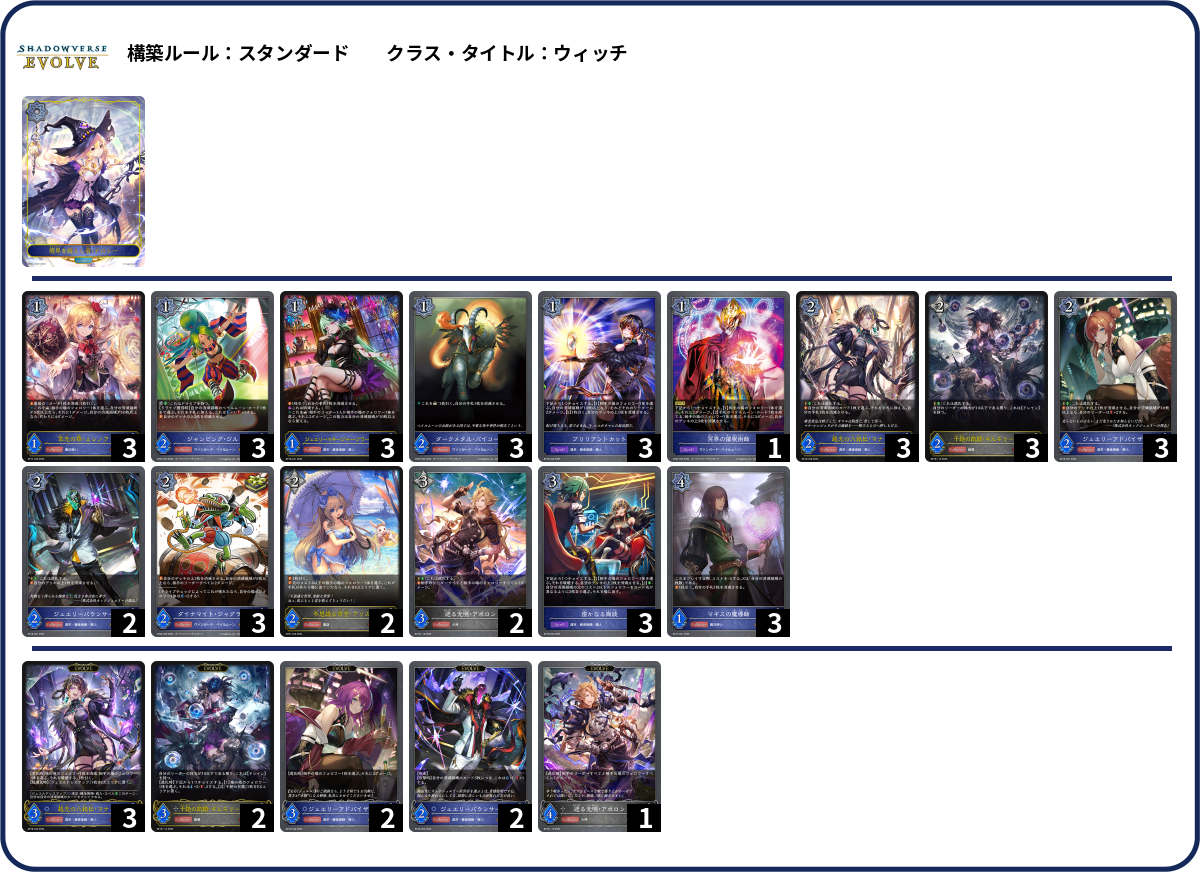 デッキコード「304ZY」のデッキ | DECK LOG（デッキログ）