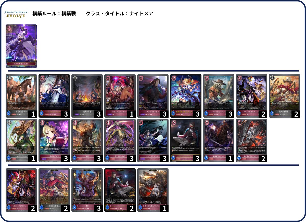 デッキコード「32QH1」のデッキ | DECK LOG（デッキログ）
