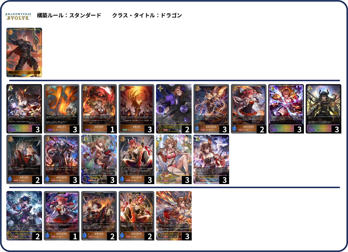 侮蔑3 deck list
