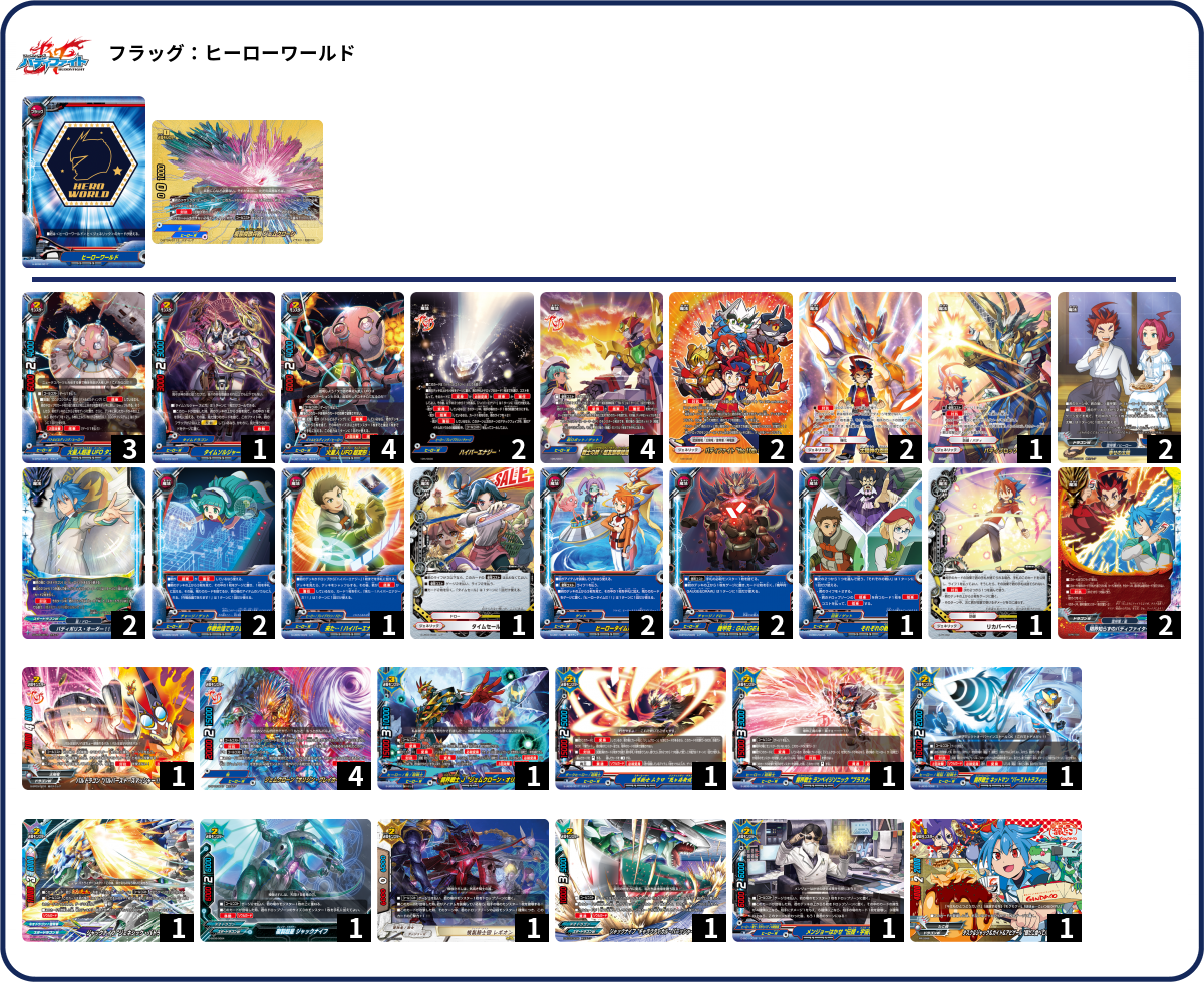 バディファイト タコジェム デッキ デッキコード「38PED」のデッキ | DECK LOG（デッキログ）