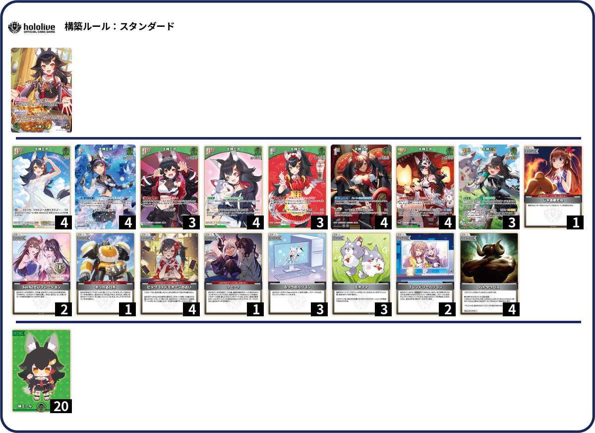 プリシラ　デッキ　フルレア デッキコード「39A8R」のデッキ | DECK LOG（デッキログ）