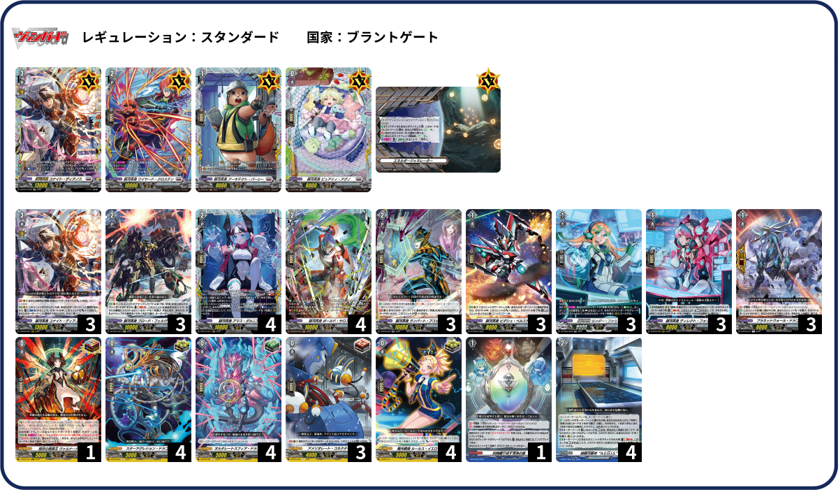 デッキコード「3EP3V」のデッキ | DECK LOG（デッキログ）
