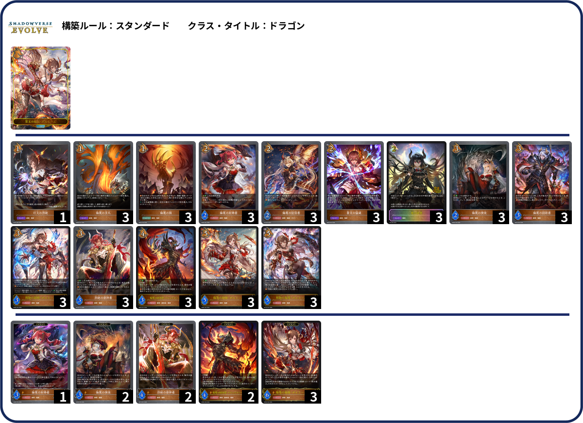侮蔑ドラゴン deck list