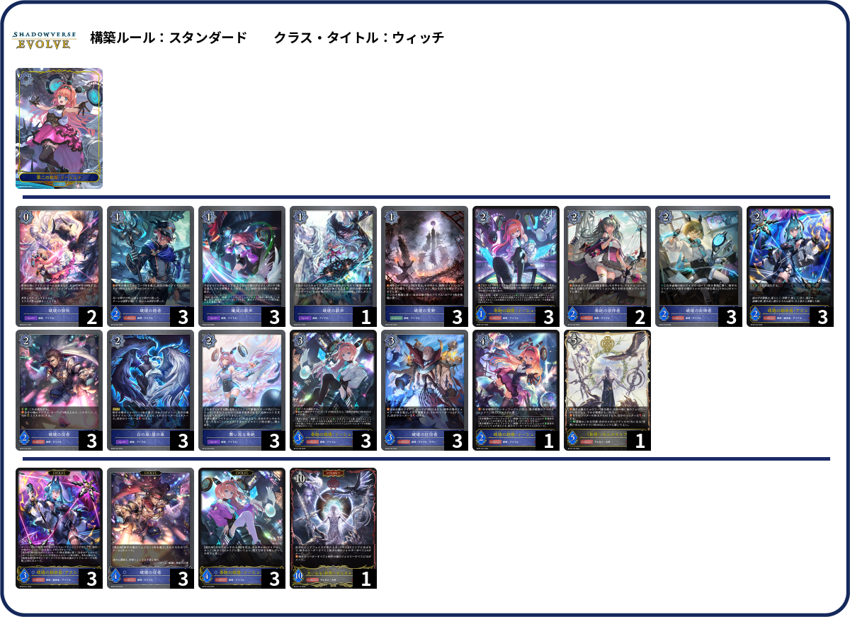 デッキコード「3HU2V」のデッキ | DECK LOG（デッキログ）