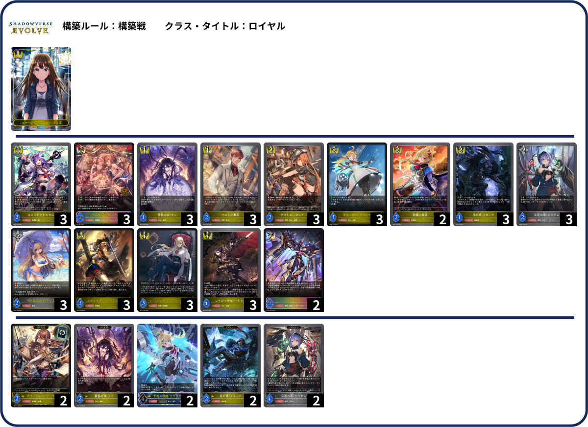 デッキコード「3LY1S」のデッキ | DECK LOG（デッキログ）