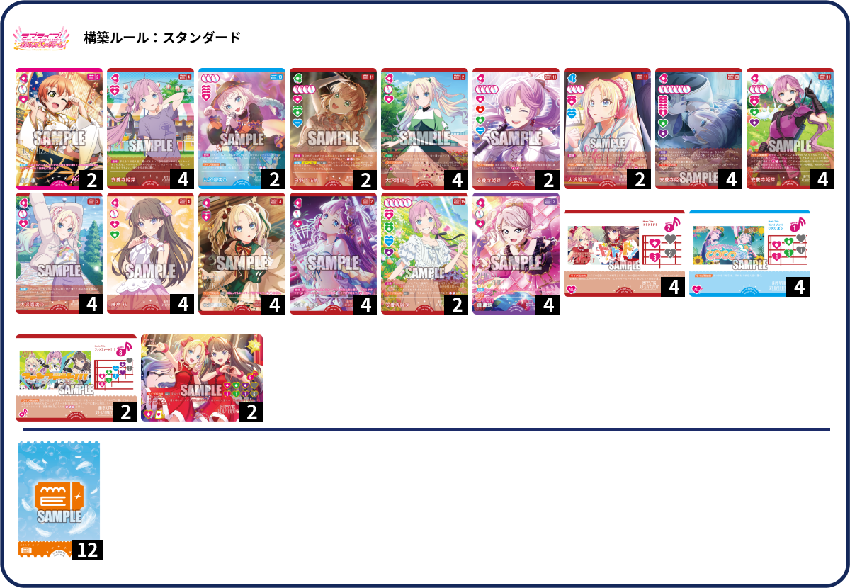 【ゆ様ご確認ページ】トェッキ＆リービット デッキコード「3MWRF」のデッキ | DECK LOG（デッキログ）