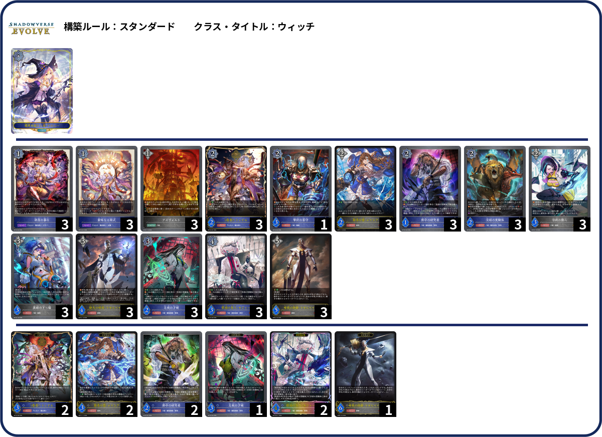 デッキコード「3NJ0T」のデッキ | DECK LOG（デッキログ）