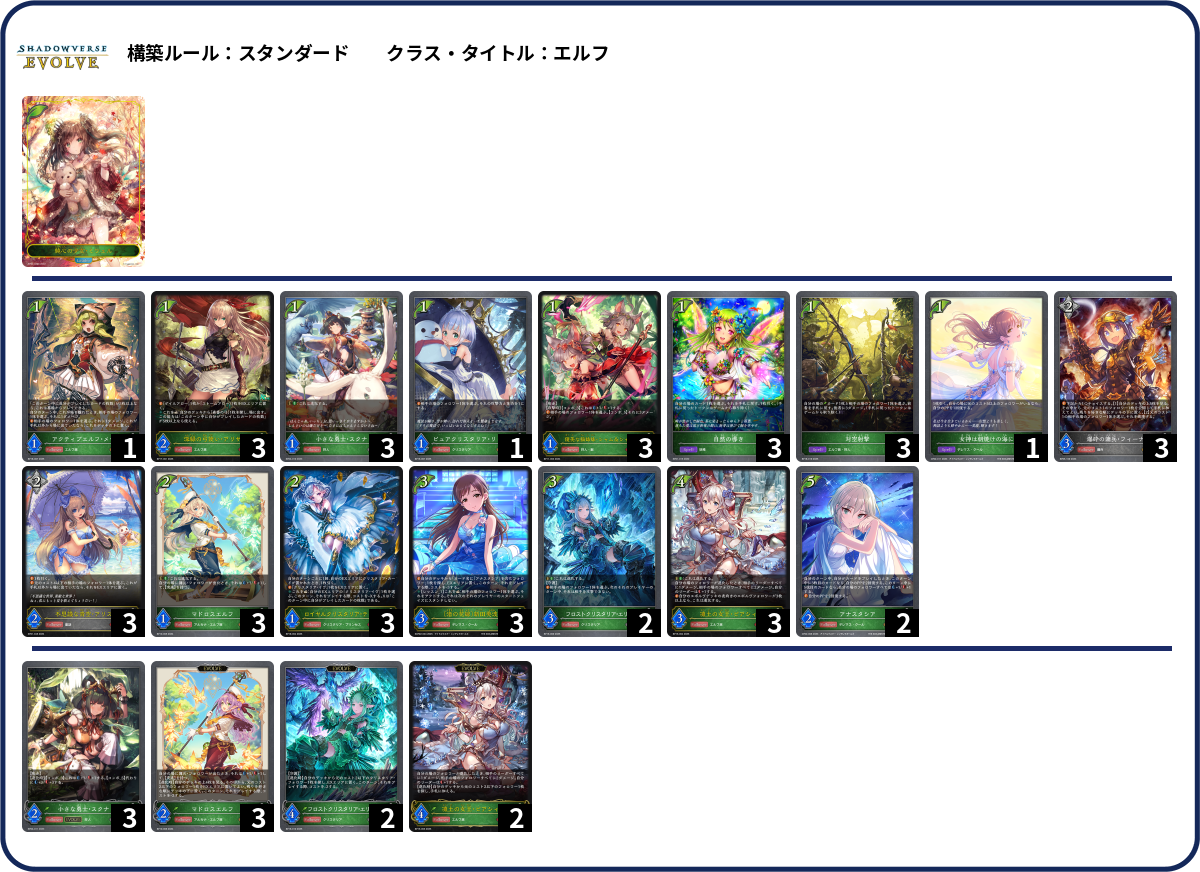 デッキコード「3NJVX」のデッキ | DECK LOG（デッキログ）
