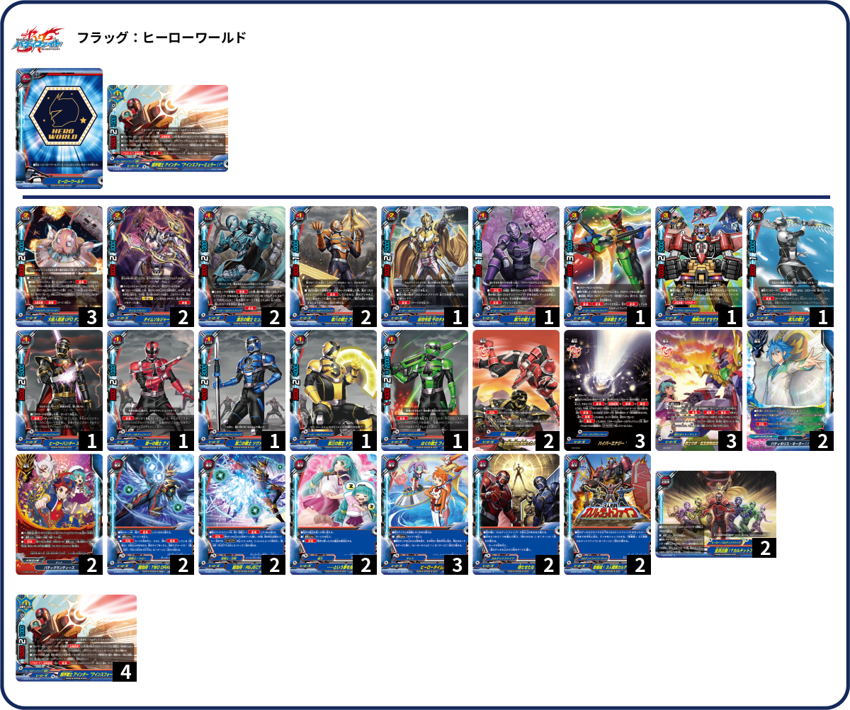 デッキコード「3T6QV」のデッキ | DECK LOG（デッキログ）