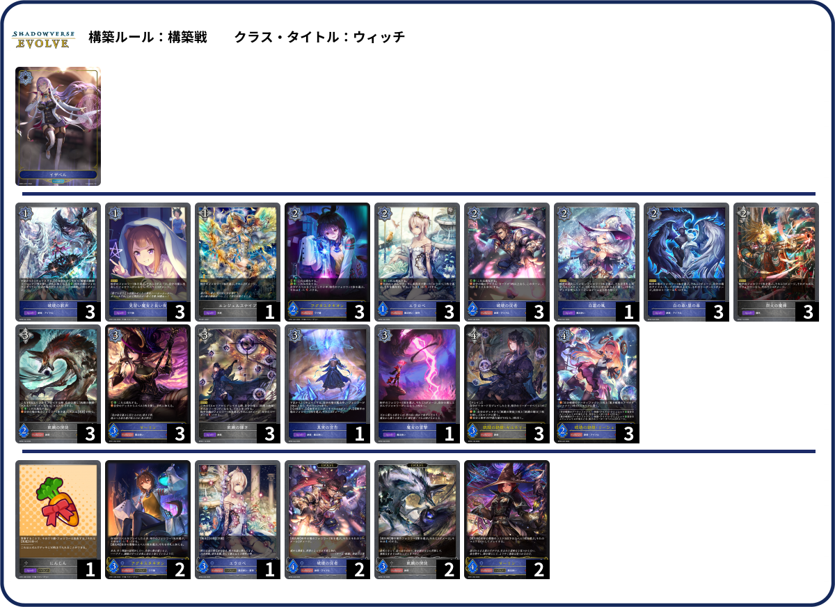 デッキコード「3VFJK」のデッキ | DECK LOG（デッキログ）