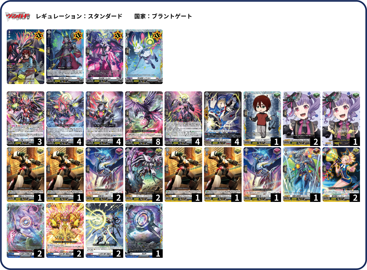 デッキコード「3W20Y」のデッキ | DECK LOG（デッキログ）