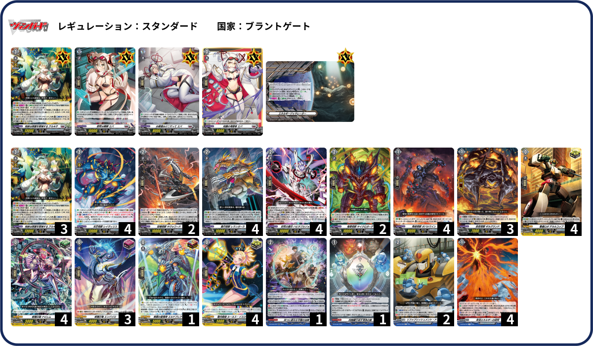 デッキコード「3W7VD」のデッキ | DECK LOG（デッキログ）