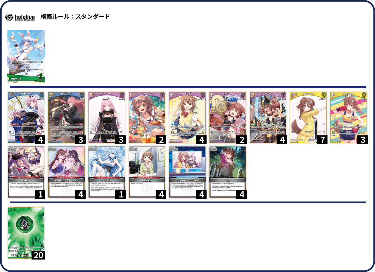デッキコード「3Y7NC」のデッキ | DECK LOG（デッキログ）