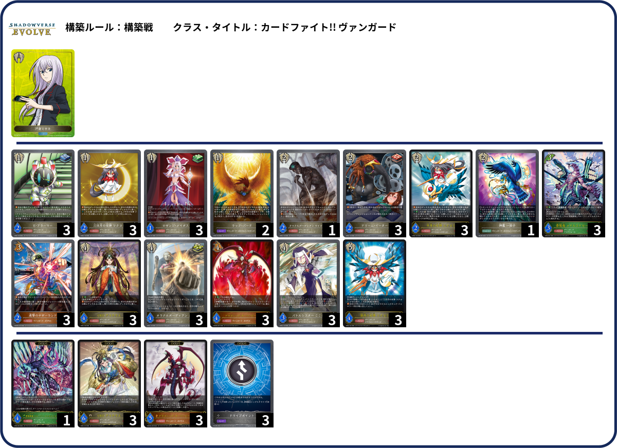 デッキコード「40589」のデッキ | DECK LOG（デッキログ）