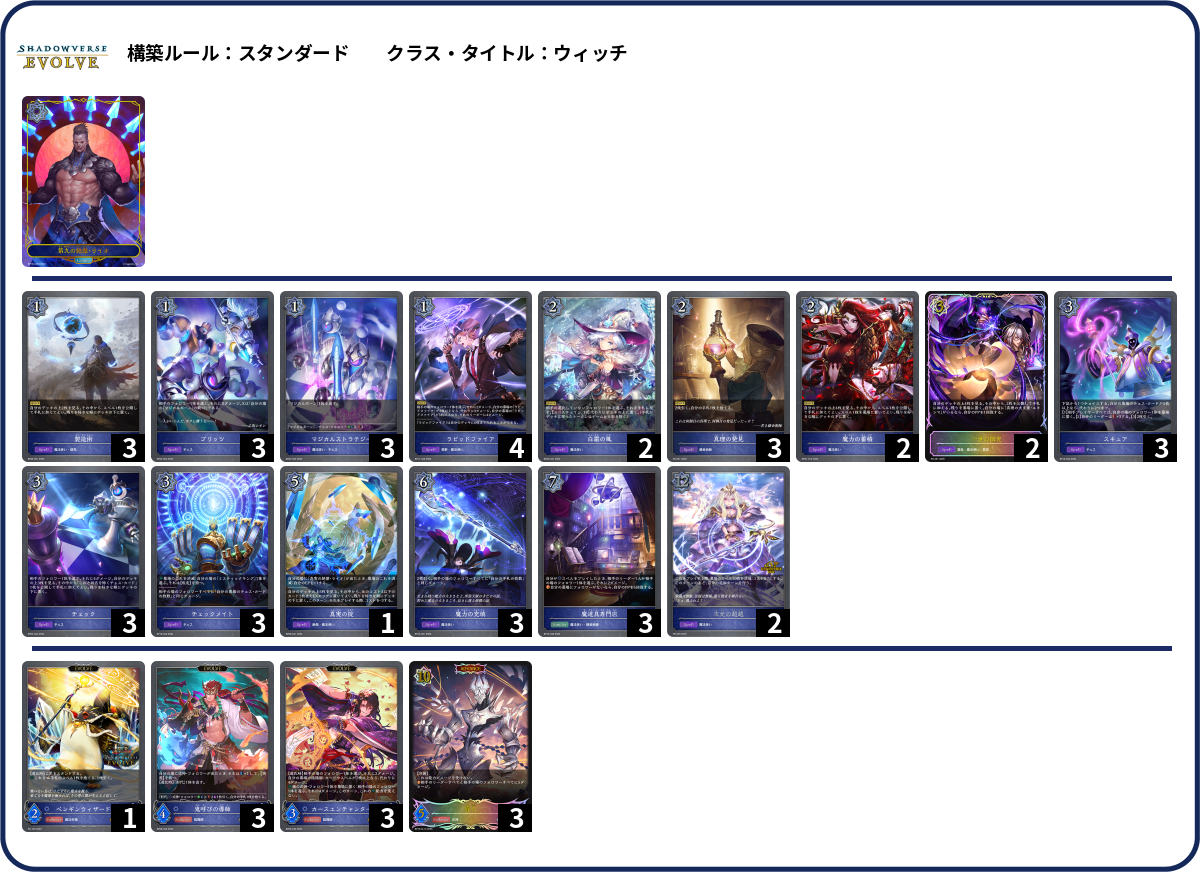 デッキコード「41SH6」のデッキ | DECK LOG（デッキログ）