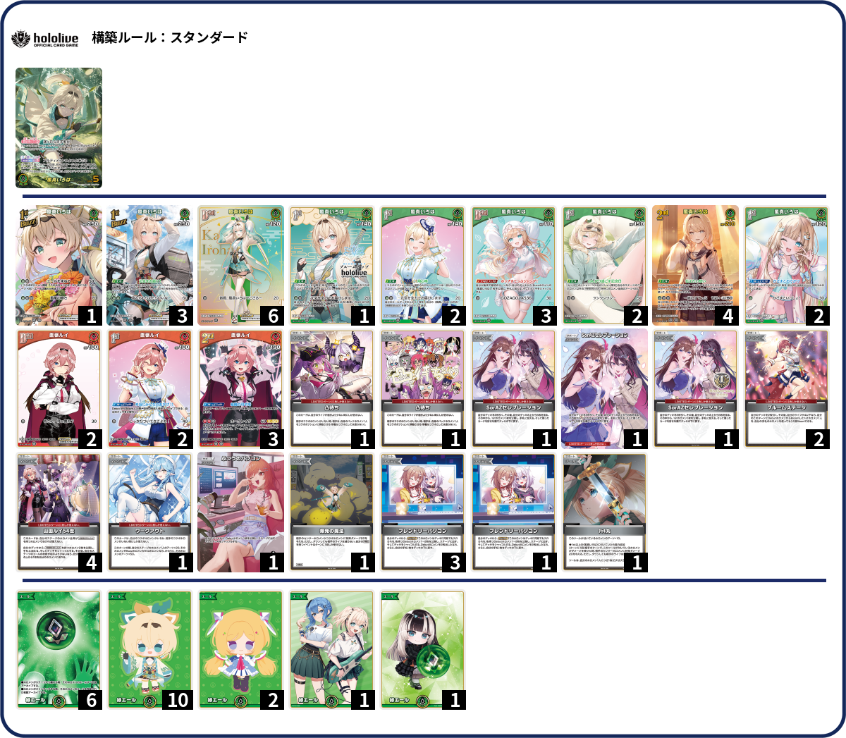 デッキコード「430B2」のデッキ | DECK LOG（デッキログ）