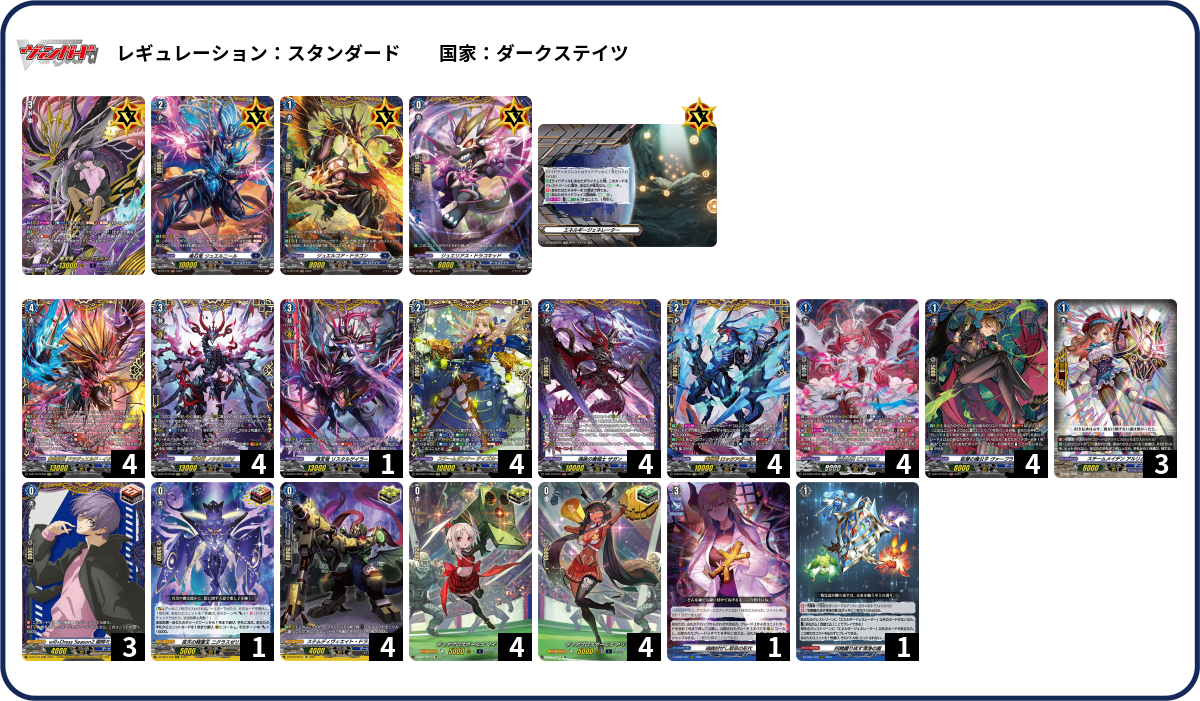 デッキコード「443VJ」のデッキ | DECK LOG（デッキログ）