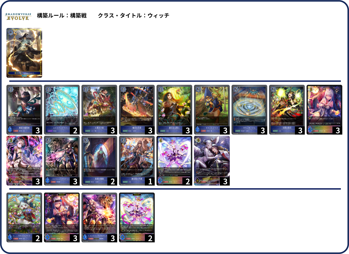 デッキコード「44M6U」のデッキ | DECK LOG（デッキログ）