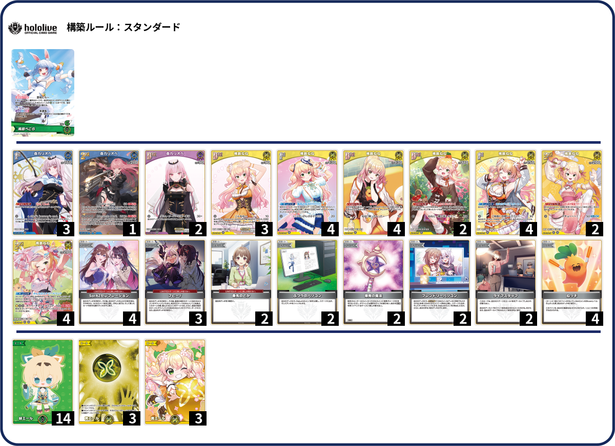 デッキコード「45NJ5」のデッキ | DECK LOG（デッキログ）