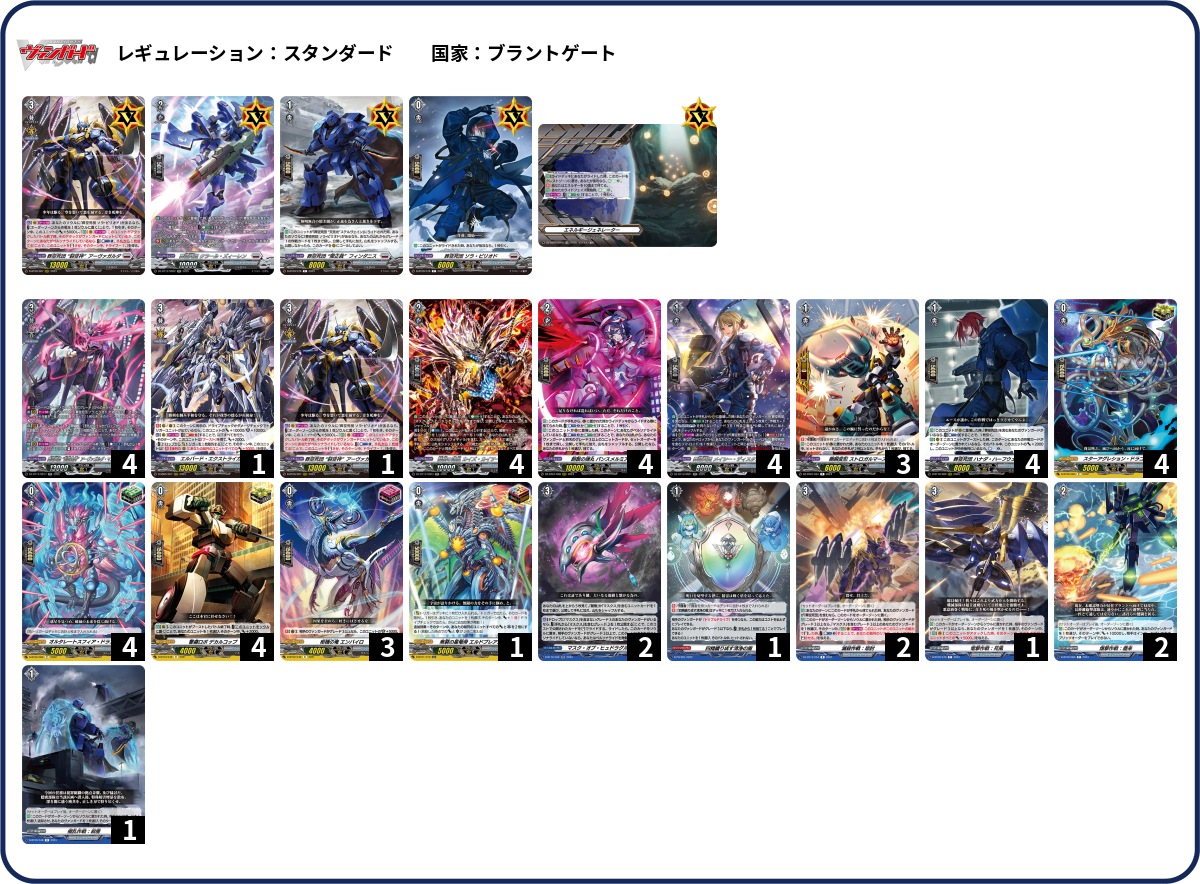 デッキコード「46XGW」のデッキ | DECK LOG（デッキログ）