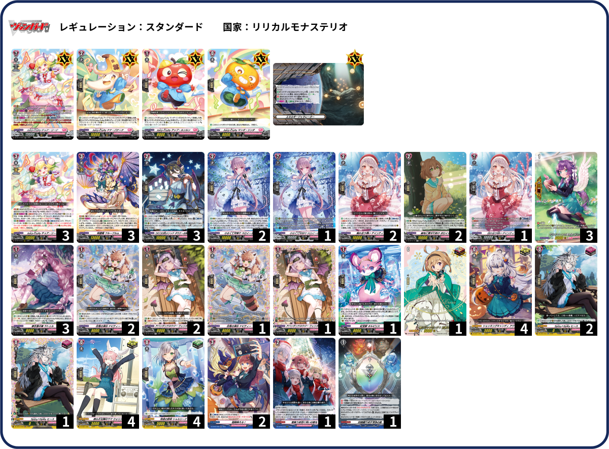 デッキコード「474V0」のデッキ | DECK LOG（デッキログ）