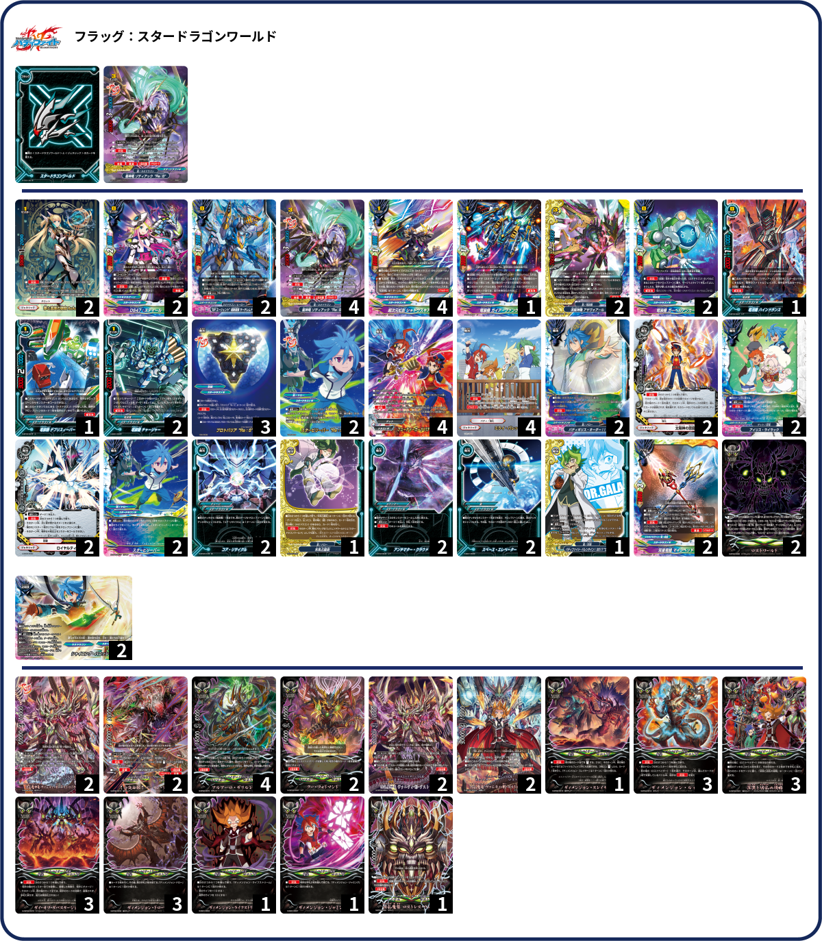 デッキコード「47FLC」のデッキ | DECK LOG（デッキログ）