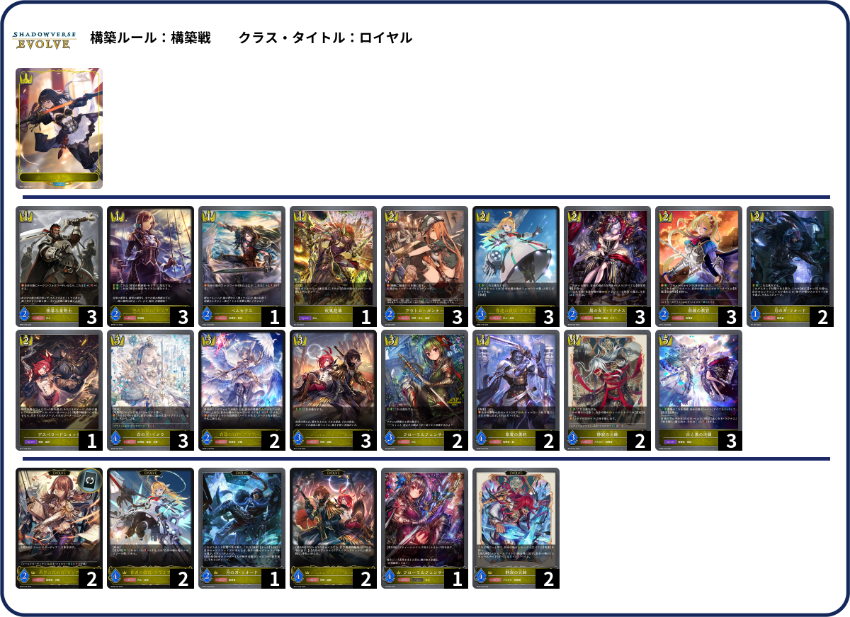 デッキコード「47QPX」のデッキ | DECK LOG（デッキログ）