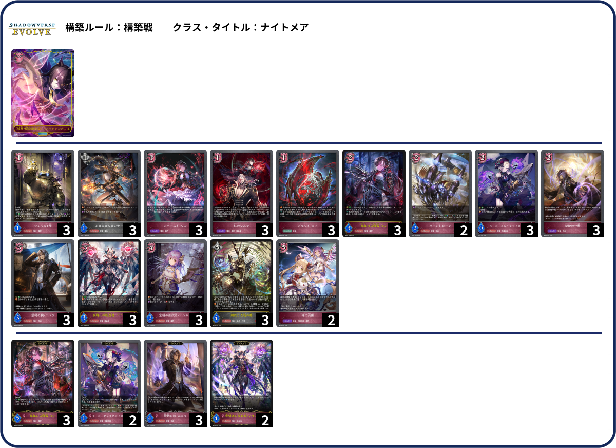 機械メア list