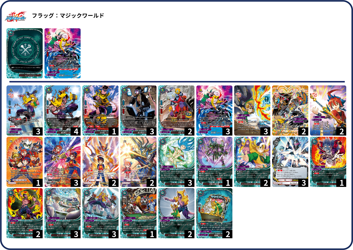 デッキコード「49RBF」のデッキ | DECK LOG（デッキログ）