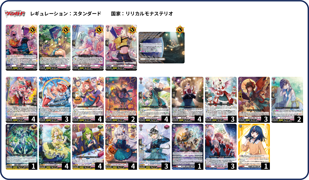 デッキコード「4C8WL」のデッキ | DECK LOG（デッキログ）