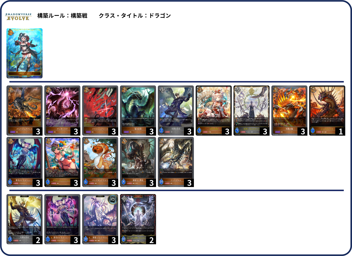 デッキコード「4CA09」のデッキ | DECK LOG（デッキログ）
