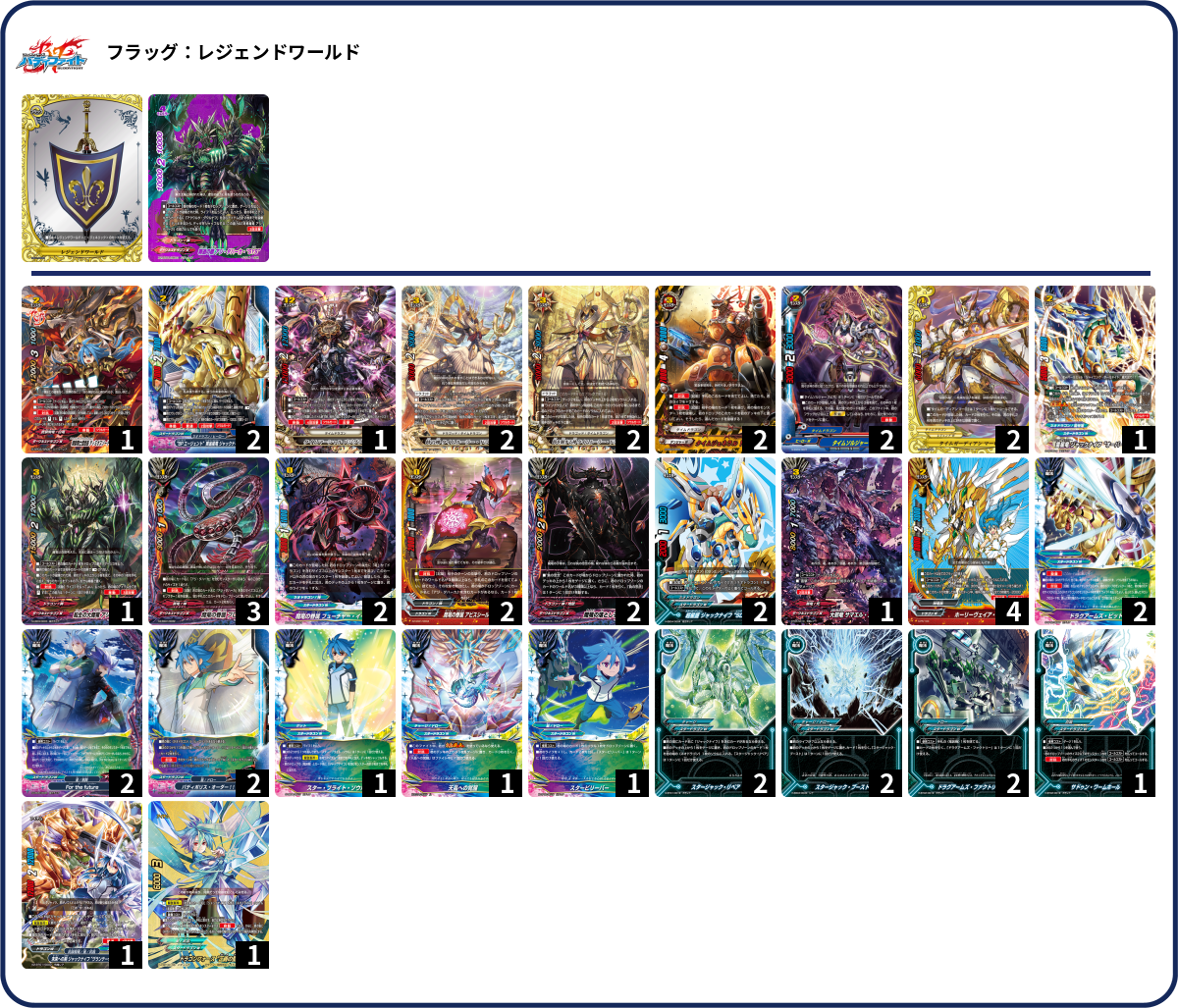 デッキコード「4D5RS」のデッキ | DECK LOG（デッキログ）